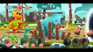 Дино Беш 2 прохождение мульт игры DINO BASH 2 на андроид серия 14