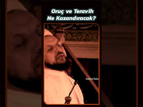 Oruç ve Teravih Ne Kazandıracak? - Abdülmetin Balkanlıoğlu Hoca #oruç #ramazan