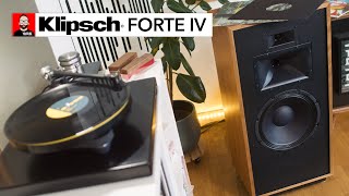 Klipsch Forte IV. The end.