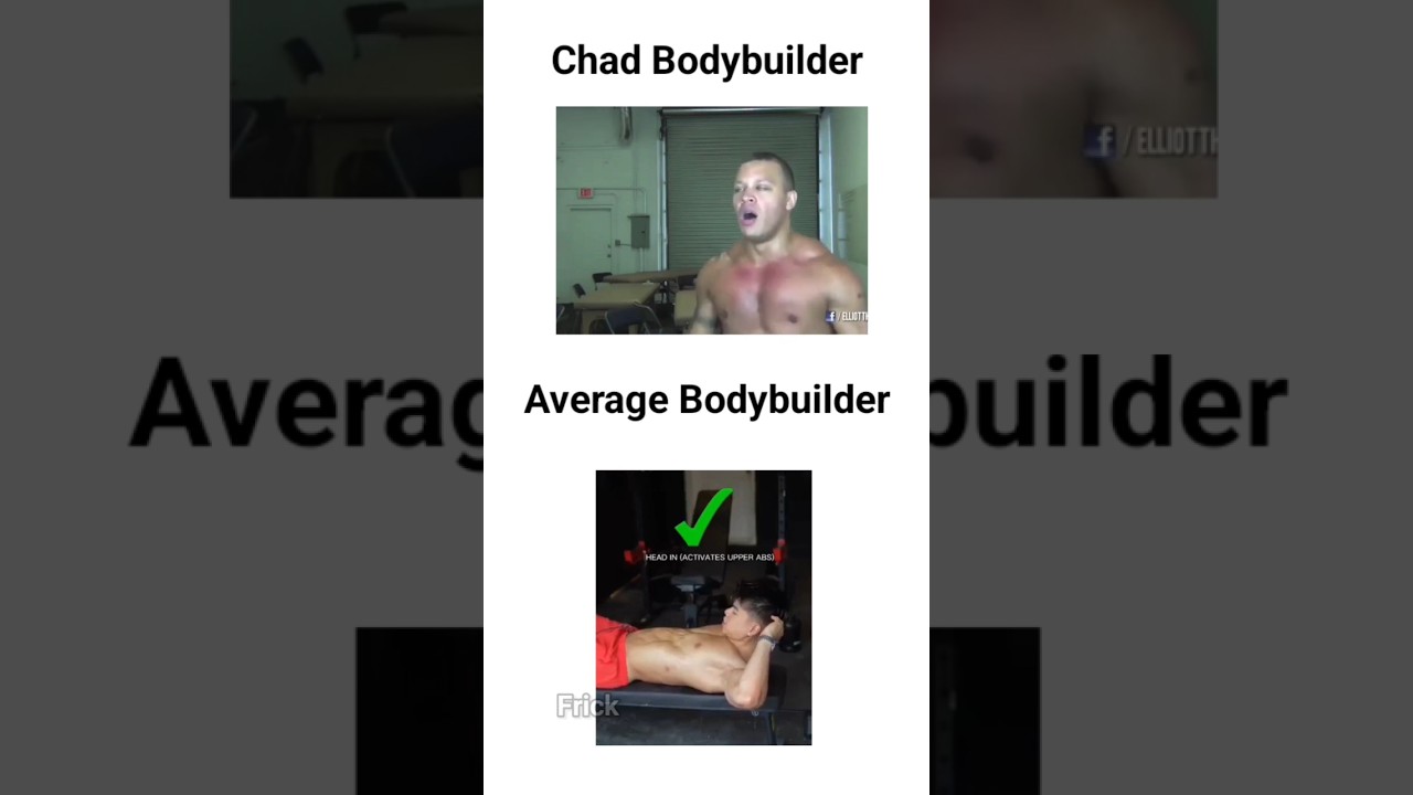 Average Bodybuilder vs Chad Bodybuilder - YouTube