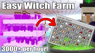 Minecraft: Easy Witch Farm | Easy and Efficient Build - 1.16 - 1.17 - 1.18 - 1.19 +