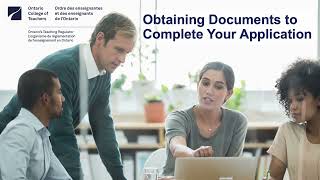 Obtaining documents to complete your application