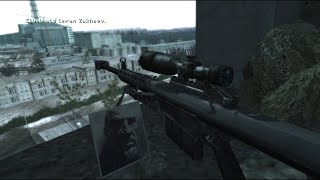 Call of Duty 4: Modern Warfare Gameplay Walkthrough One Shot, One Kill (PS3) - No Commentary