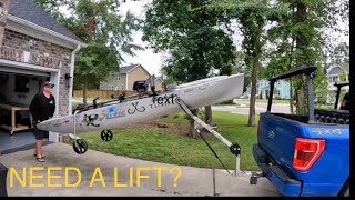 How to Load your Kayak by Yourself / The easy way / BerleyPro WillILoader