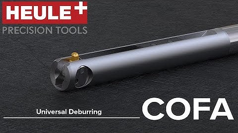 Effortless Deburring in Seconds: Discover the Power of Heule’s COFA Tool