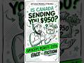 Is Canada Sending You $950? 🇨🇦 Grocery Rebate 2026 Fact vs Fiction #shorts #canadianfinance