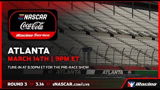 Live: eNASCAR Coca-Cola iRacing Series from Atlanta Motor Speedway