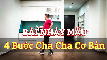 4 bước CHA CHA CHA  cơ bản cho người mới bắt đầu nhảy/ NHẢY MẪU Leo (BÀI HƯỚNG DẪN BẤM▶️)
