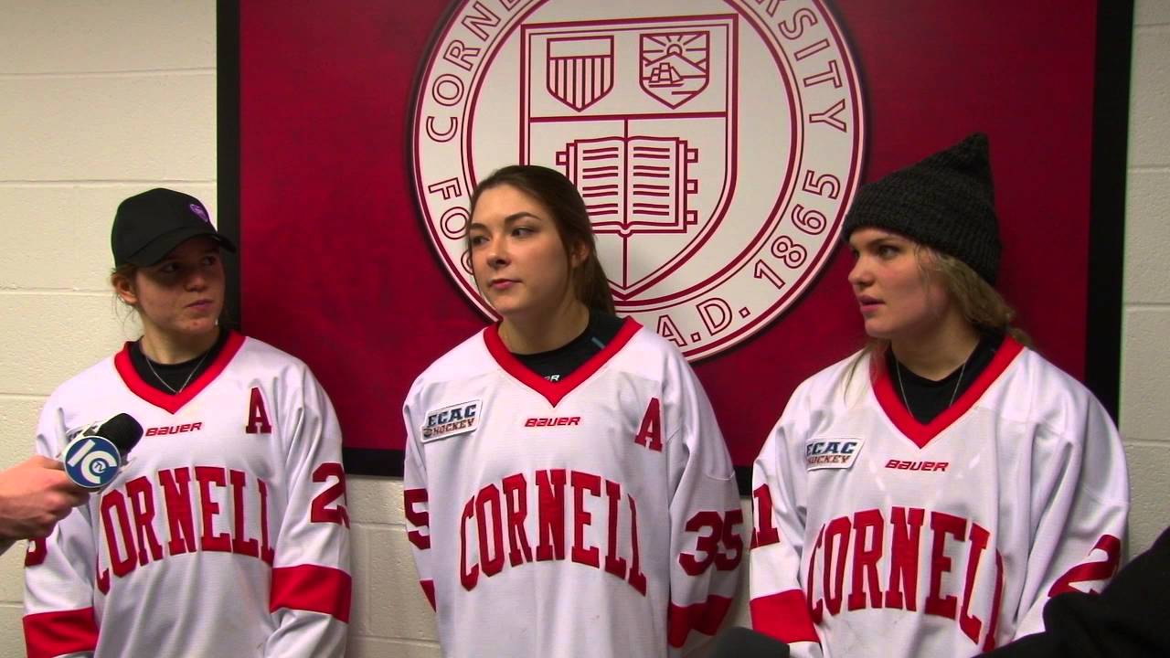 Senior Day Postgame Interviews Cornell Women's Ice Hockey Seniors 2/
