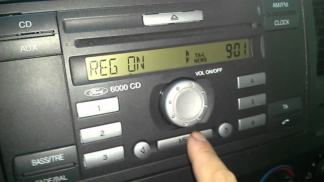 Bluetooth Ford 6000CD - YouTube