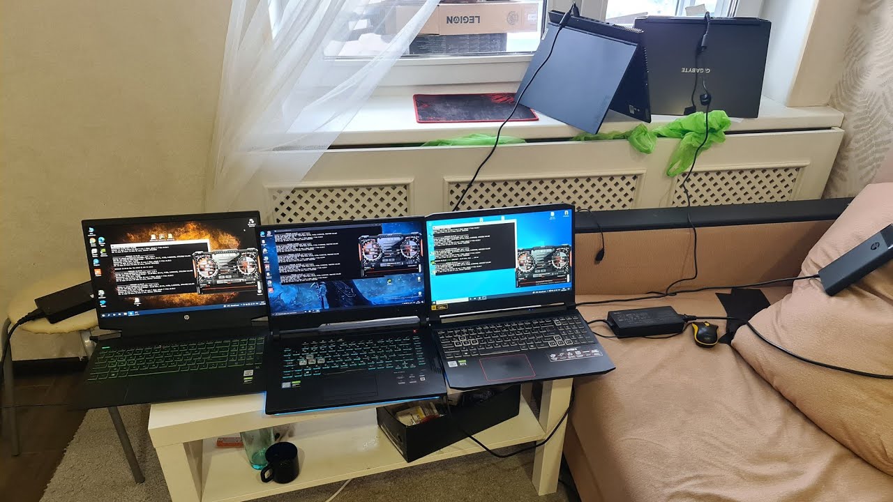 Ноутбуки после 6 месяцев майнинга...💻 Обзор, проблемы и мегахеши