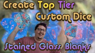 Creating Amazing Stained Glass Dice