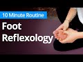 FOOT REFLEXOLOGY Massage | 10 Minute Daily Routines