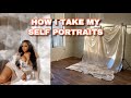 HOW I TAKE MY SELF PORTRAITS ON iPhone 11 (VLOG) | Yellow Jade