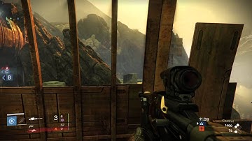 Destiny ANOTHER Insane Cross Map Throwing Knife Kill