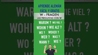 Aprende alemán: Las preguntas con W más importantes Gramática y ejemplos de nivel A1 Deutsch lernen