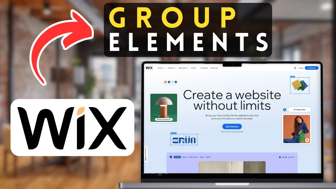 How to Group Elements Together in Wix | Wix Tutorial (2025) - YouTube