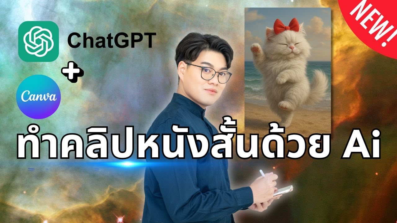 สอนทำคลิปด้วย Ai ง่าย ๆ แบบจับมือทำภายใน 3 ขั้นตอน