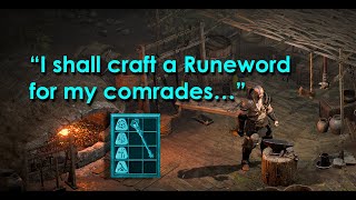 Ive never made this before! - D2R Runeword session @off-meta-michael