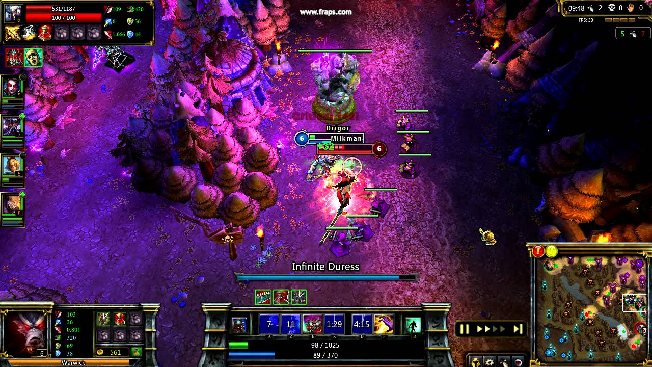 Grey Warwick kills stupid Tryndamere