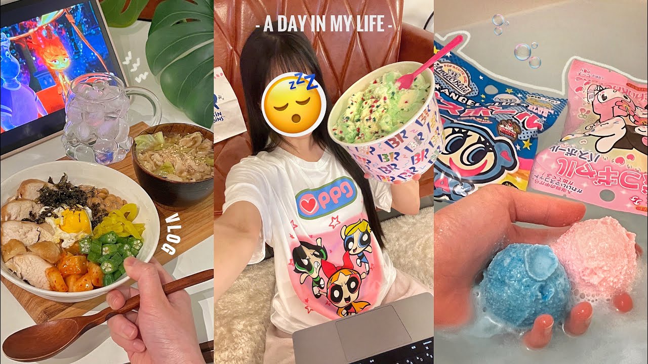 [VLOG]3 часа сна каждый день💤 Диета для коротко спящих🏠🍨