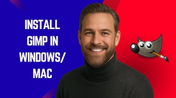 How to Install GIMP Windows & Mac   GIMP Tutorial for Beginners