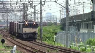 東海道本線2071列車(名古屋タ~岐阜タ)EF64-1019