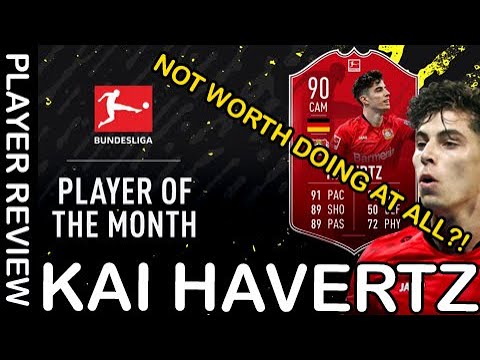 GOT TO LOVE ANY KAI HAVERTZ CARD!! FIFA 20: 90 RATED ...