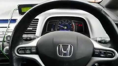 HCH2 Honda Civic OBDIIC&C Canbus testing