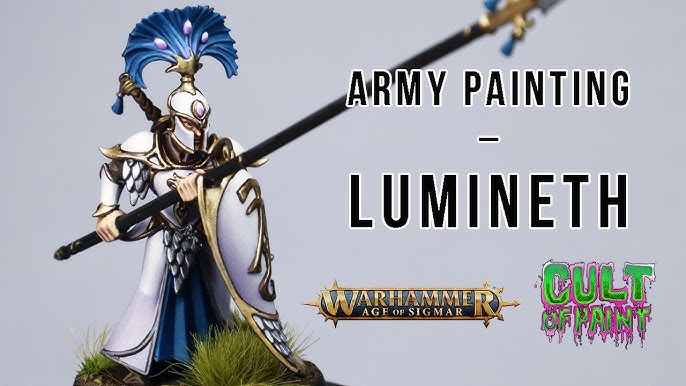 Age of Sigmar Lumineth Realm lords Bits Auralan Venari High Sentinel Upgrade