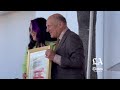 La develación de la estrella de Jenny Rivera en el Paseo de la Fama de Hollywood