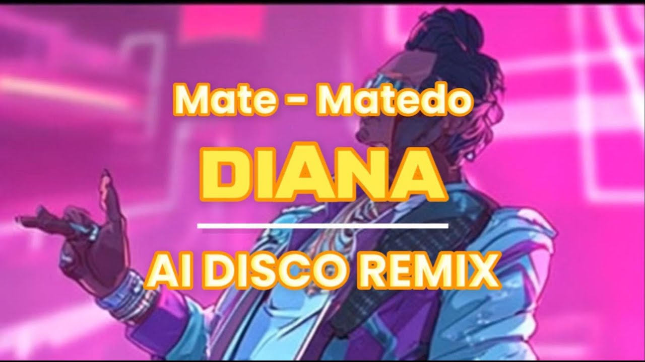 MATE-MATEDO DIANA - Snada Trio (AI DISCO REMIX) | Official Music Video - Madoda Music