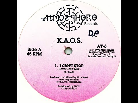 K.A.O.S. – I Can't Stop – Vinyl (12