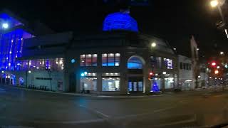 4K Dash Cam - Driving Around Downtown Madison Wisconsin Before Christmas - December 2023