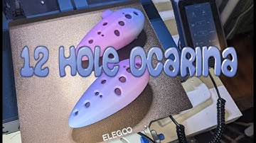 12 Hole Ocarina Time lapse - Cookiecad Unicorn on Elegoo Neptune 3 Pro with Octoprint/Octolapse