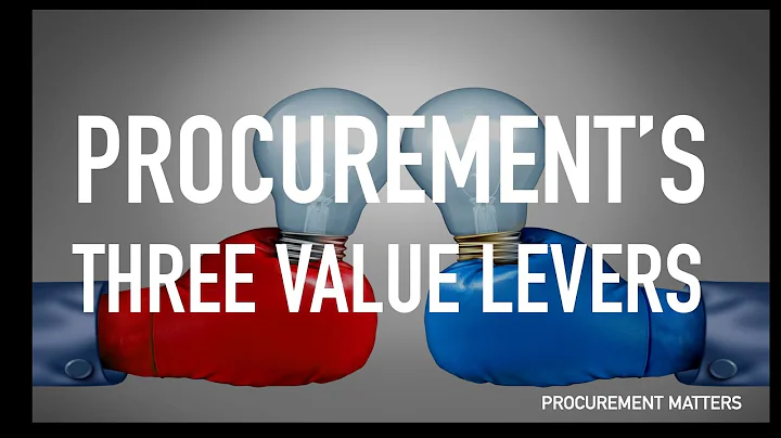Procurement's Three Value Levers