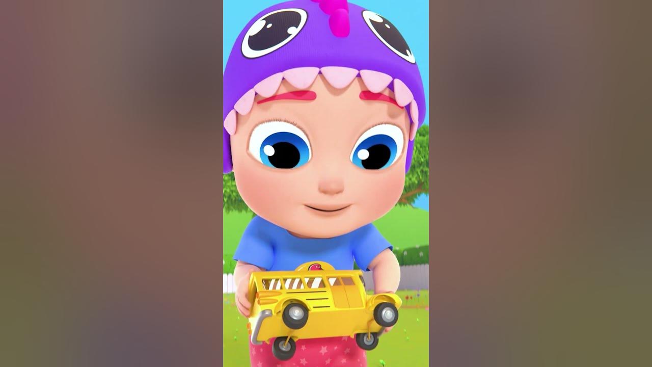 The Wheels on The Bus Song | Bubbleee -  Kids Songs #shorts #nurseryrhymes #kidsongs