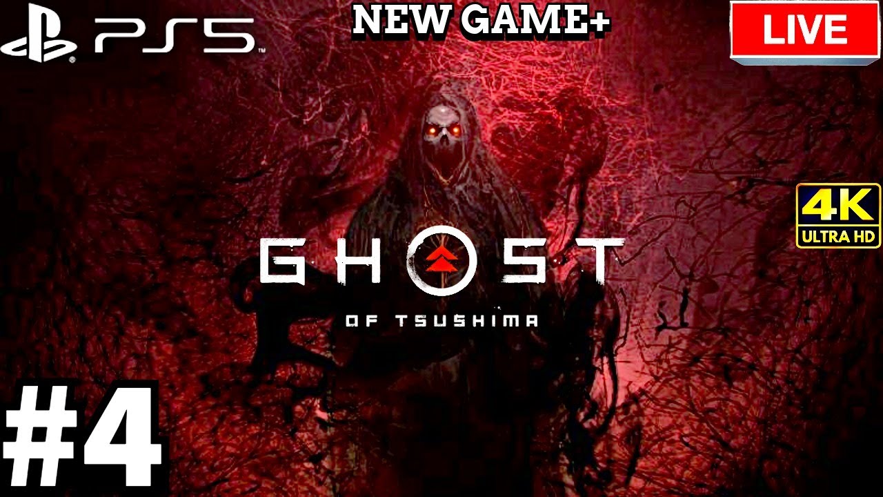 Ghost Of Tsushima New Game+ 4K UHD PS5 Livestream 04