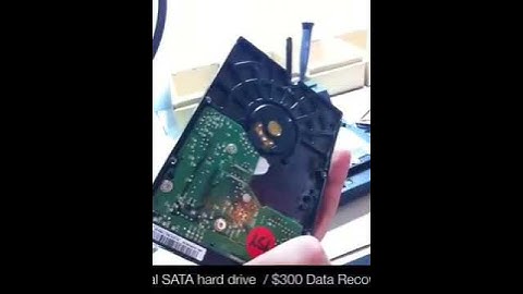 100% recovered 320gb Western Digital SATA hard drive 300 dollar data recovery