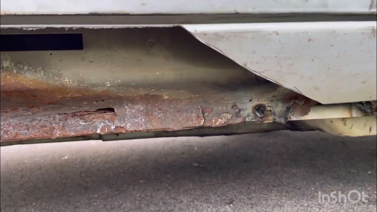 Chevy cobalt rocker panel repair - YouTube