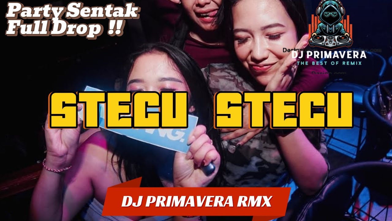 PARTY SENTAK 🌴 STECU STECU (DJ PRIMAVERA RMX) BASS GACOR 2025