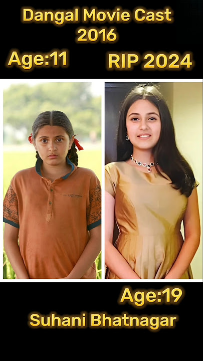 Dangal Movie Cast Then & Now (2016-2025) #shorts
