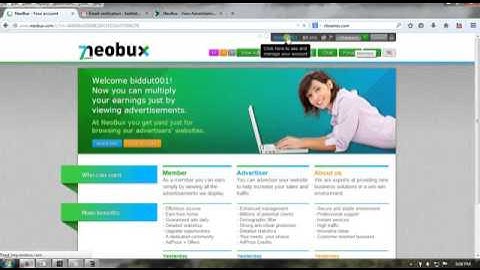 How to register in neobux to  earn money