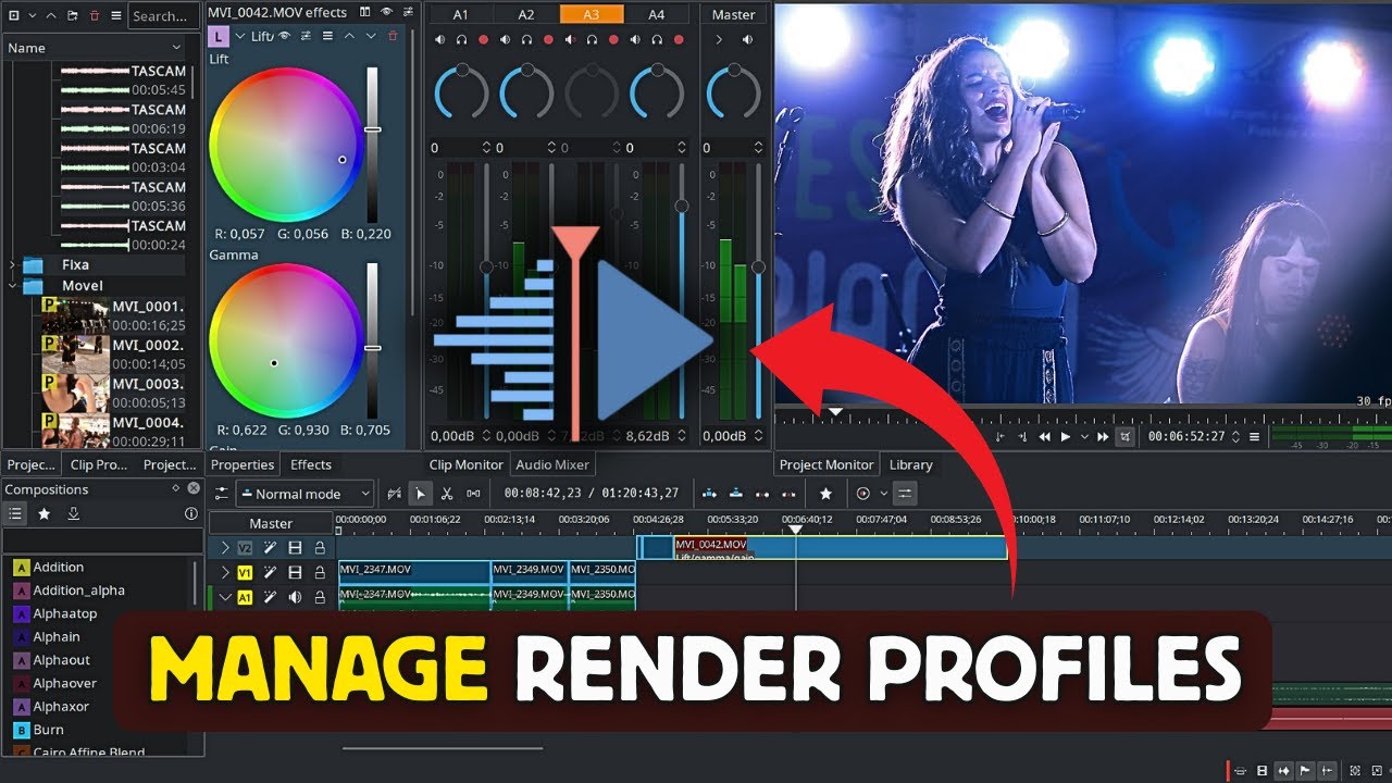 Render Profiles How to Manage Render Profiles in Kdenlive 2025? - YouTube