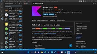 How to run kotlin in Visual Studio Code