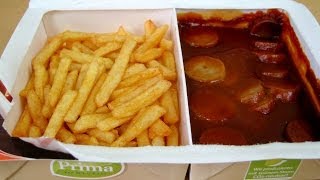 Frozen Fast Food Prima Menü - Currywurst Mit Pommes