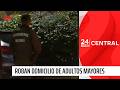 Roban domicilio de matrimonio de adultos mayores | 24 Horas TVN Chile
