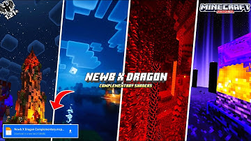 TOP 1 BEST RTX SHADERS FOR MCPE 1.21+ | NEWB X DRAGON COMPLEMENTARY SHADER FOR MCPE PATCHED 1.21.114
