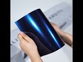 TeckWrap Abyss Blue Metallic PPF | Deep Sapphire Gloss Paint Protection Film (CPX417)