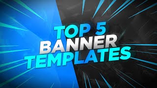 Top 5 Free Banner Template photoshop Cc 